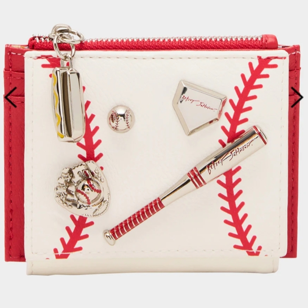 Betsey Johnson Baseball Wallet